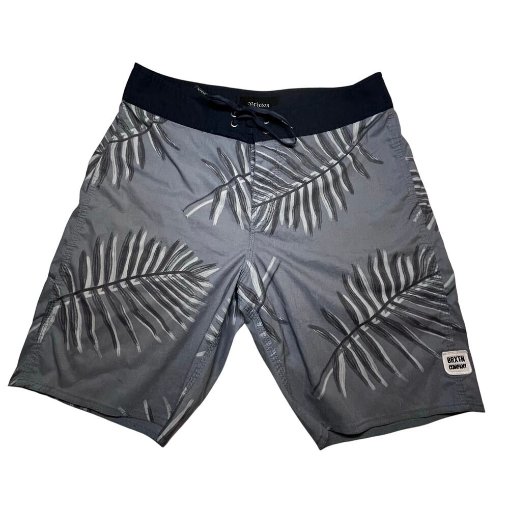 Brixton Board Shorts Gray Men’s Sz 28